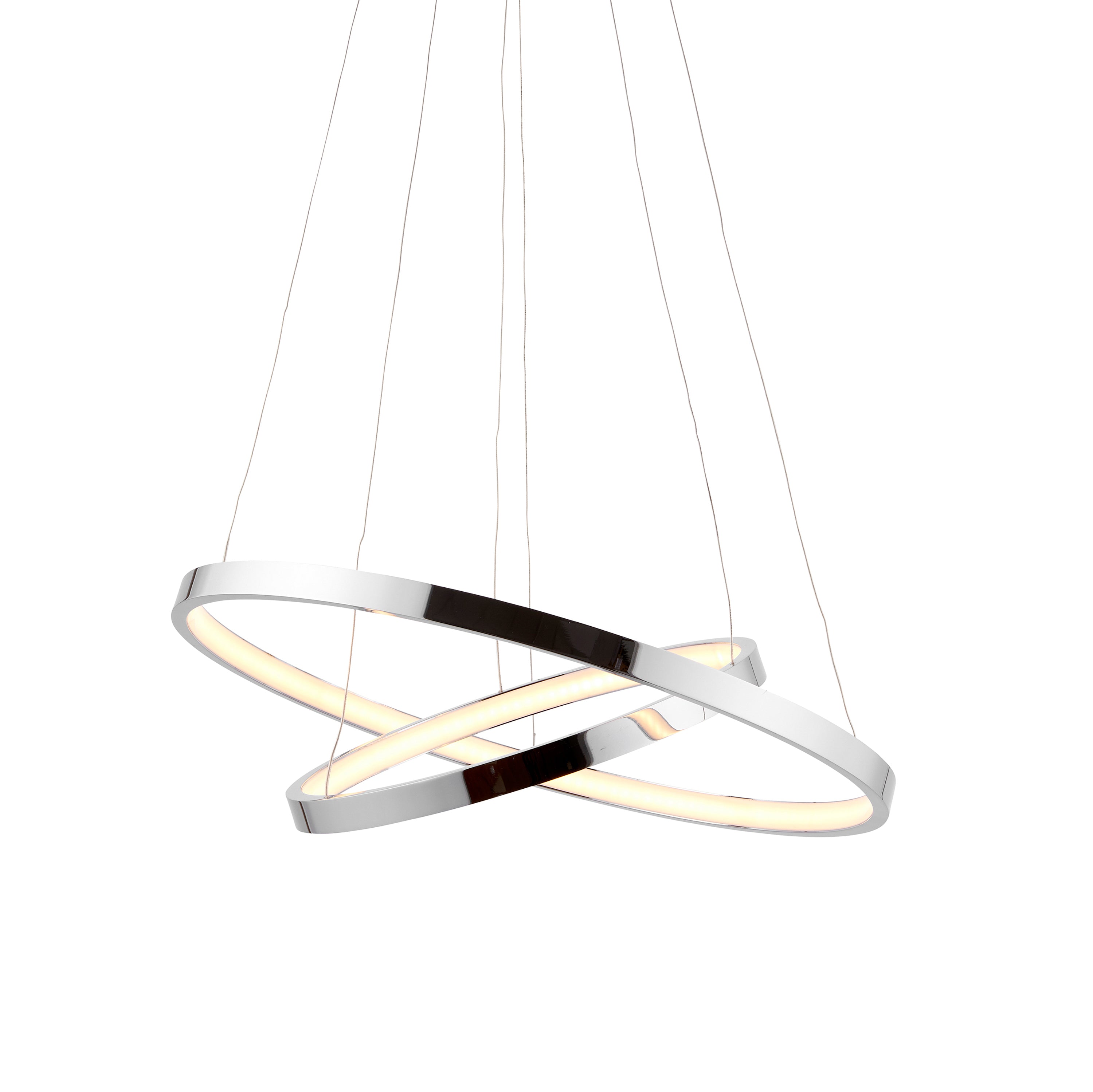 Zora Double Halo LED Pendant Light